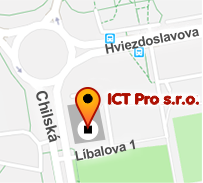 ICTPro - map Prague (ICT courses)